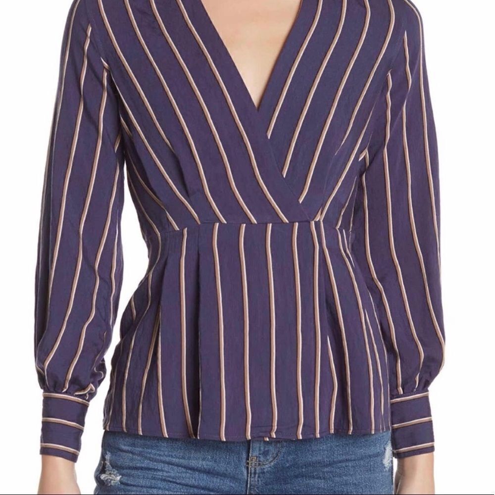 Topshop  striped blouse
